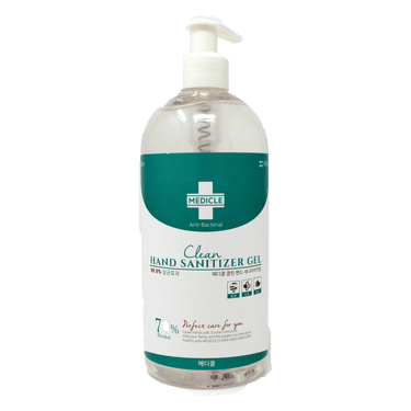 MEDICLE_Medicle Clean hand sanitizer Gel 70% alcohol 500ml_Cosmetic World